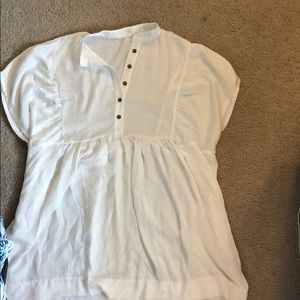 white flowy dress/coverup